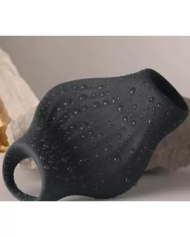 Rocks-Off Palm - Schwarzer Flexibler Vibrator-Masturbator