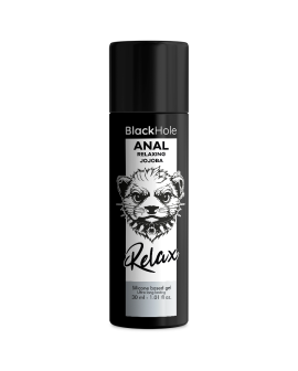 BLACK HOLE - Schwarzes Loch-Gel Silikon-Basis Anal 30 ml