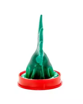 Condomerie - Handbemalte Neuheitskondome Cannabis Modell 1