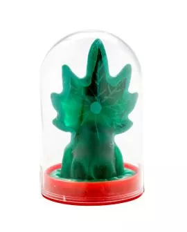 Condomerie - Handbemalte Neuheitskondome Cannabis Modell 1