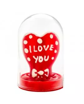 CONDOMERIE - HANDBEMALTE NEUHEITSKONDOME HERZ - ICH LIEBE DICH MODELL 1