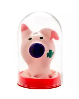 Condomerie - Handbemalte Neuheitskondome Schweinekopf