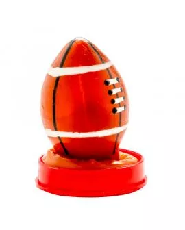 CONDOMERIE - HANDBEMALTE NEUHEITSKONDOME RUGBYBALL