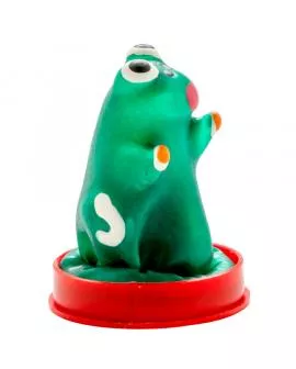 CONDOMERIE - HANDBEMALTE NEUHEITSKONDOME FROSCHMODELL 1