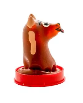 Condomerie - Handbemalte Neuheitskondome mit Hund