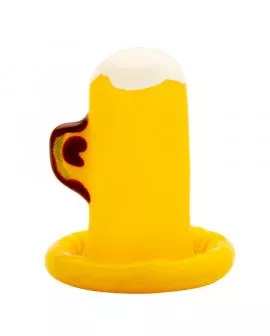 CONDOMERIE - HANDBEMALTE NEUHEITSKONDOME EIN GLAS BIER