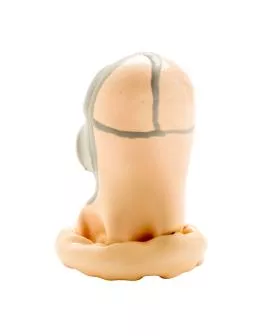 Condomerie - Handbemalte Gasmaske Kondome Neuheit