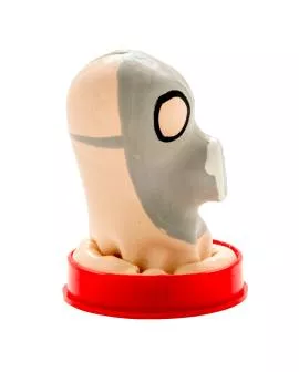 Condomerie - Handbemalte Gasmaske Kondome Neuheit