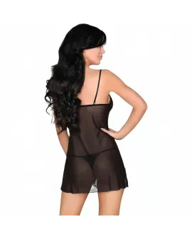 LIVCO CORSETTI FASHION - LUISE 1710 BABYDOLL + TANGA SCHWARZ 