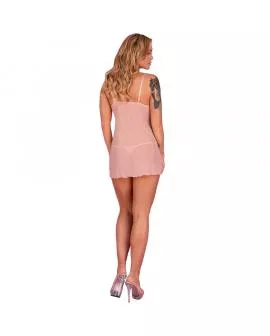 LIVCO CORSETTI FASHION - HYEONA 1710 BABYDOLL + TANGA ROSE 