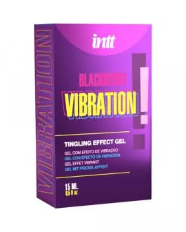 INTT RELEASES - FLÜSSIGE VIBRATIONSGEL MIT BROMBEERGESCHMACK 15 ML