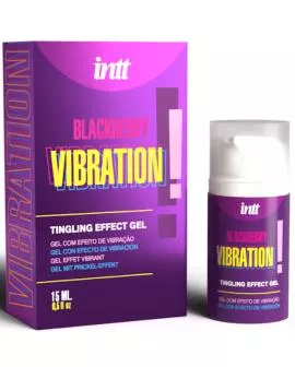 INTT RELEASES - FLÜSSIGE VIBRATIONSGEL MIT BROMBEERGESCHMACK 15 ML