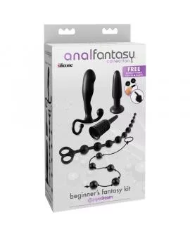 ANAL FANTASY ELITE COLLECTION - BEGINNER FANTASY ANAL KIT SCHWARZ