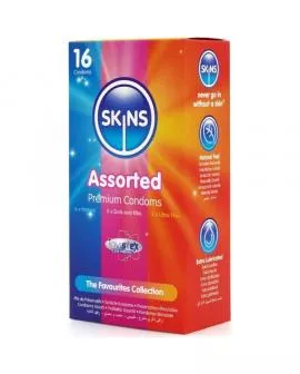 SKINS - SORTIERTE PREMIUM-KONDOME PACKUNG 16