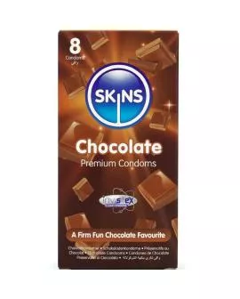 SKINS Schokolade Premium-Kondome - Packung 8