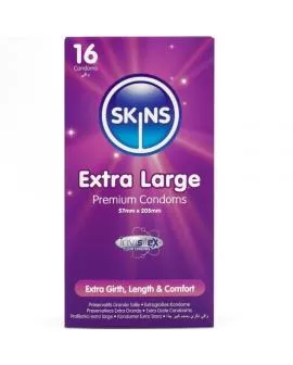 SKINS - EXTRA GROSSE PREMIUM-KONDOME PACKUNG 16