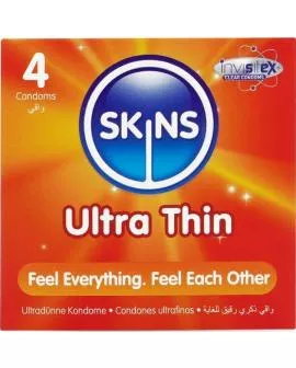 SKINS - ULTRADÜNNE PREMIUM-KONDOME PACKUNG 4