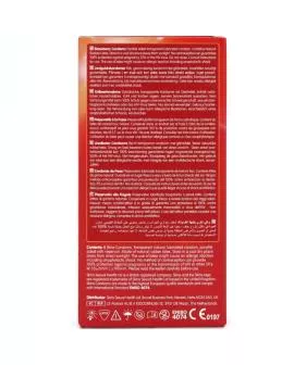 SKINS Erdbeere Premium-Kondome - Packung 8