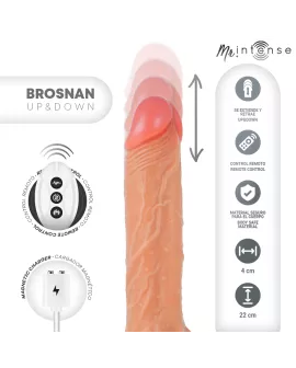 MR INTENSE - BROSNAN REALISTISCHER PENIS MIT FERNBEDIENUNG 22 CM -O- 4 CM