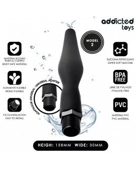 ADDICTED TOYS - ANAL CLEANER MIT UNIVERSALADAPTER MODELL 2