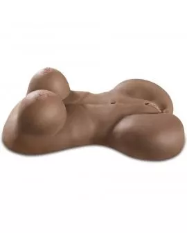 EXTREME TOYZ - FUCK ME SILLY 2 WEIBLICHER TORSO SCHWARZ EXTRA REAL