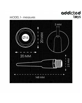 ADDICTED TOYS - ANAL CLEANER MIT UNIVERSALADAPTER MODELL 1