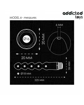 ADDICTED TOYS - ANAL CLEANER MIT UNIVERSALADAPTER MODELL 6