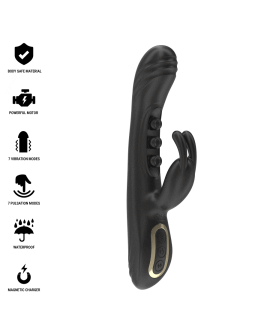 IBIZA - VIBRIERENDES RABBIT MIT PULSATION