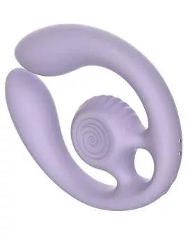 SNAIL VIBE - GIZI DUO PAARSTIMULATOR FERNBEDIENUNG LILA