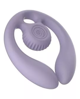SNAIL VIBE - GIZI DUO PAARSTIMULATOR FERNBEDIENUNG LILA