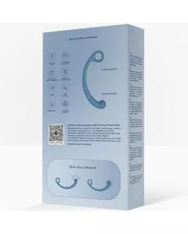 SNAIL VIBE - AXI VIBRIERENDER MASSAGESTAB BLAU