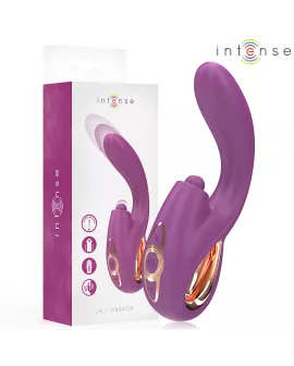 INTENSE - LALI MULTIFUNKTIONS-G-PUNKT-VIBRATOR TAPPING & STOSS & VIBRATION LILA