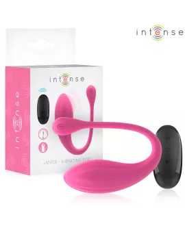 Intense Janice U Vibrator - Rosa Doppelstimulation
