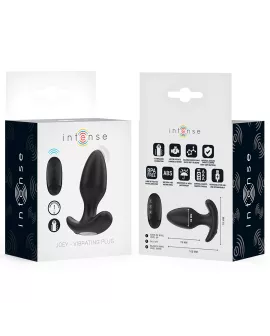 INTENSE - JOEY ANAL PLUG 10 VIBRATIONEN SCHWARZ FERNBEDIENUNG
