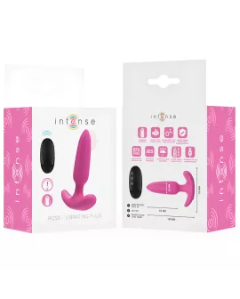 INTENSE - ROSS ANAL PLUG 10 VIBRATIONEN ROSA FERNBEDIENUNG