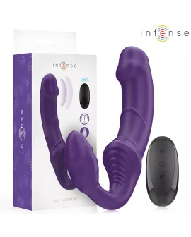 INTENSE - JILL DOPPELVIBRATOR 20 CM LILA FERNBEDIENUNG