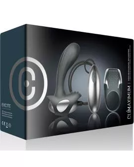 Climaximum Excite Kit - Cockring + Draht-Prostatamassager