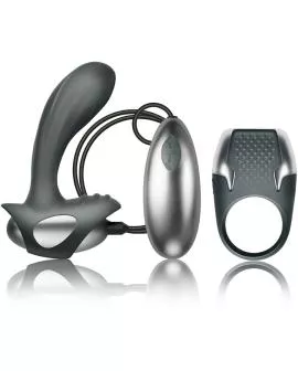 Climaximum Excite Kit - Cockring + Draht-Prostatamassager