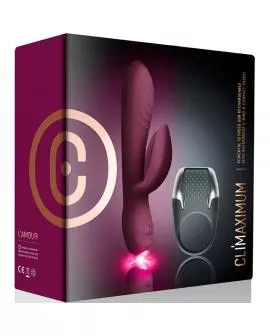 Climaximum Lamour Kit - Rabbit Vibrator + LED-Penisring