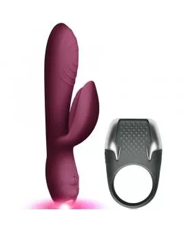 Climaximum Lamour Kit - Rabbit Vibrator + LED-Penisring