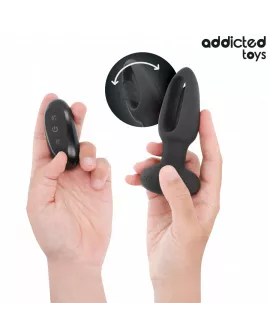 ADDICTED TOYS - ANALPLUG MIT VIBRIERENDER ZUNGE UND FERNBEDIENUNG