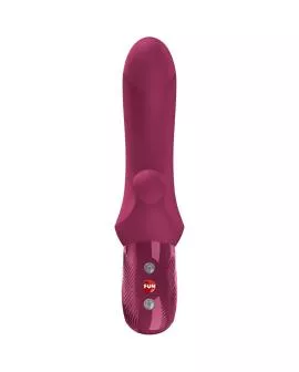 FUN FACTORY - BI STRONIC CURVE THRUSTING RABBIT PULSATORS WINE RED