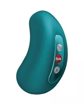 FUN FACTORY - CHERIE DOPPEL-LUFTPULS-VIBRATORFLASCHE GRÜN