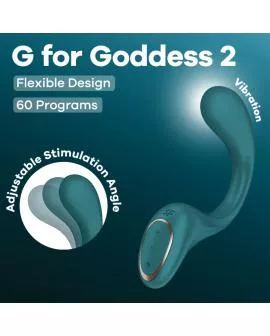 Satisfyer - G for Goddess 2 Rabbit Vibrator - Grün
