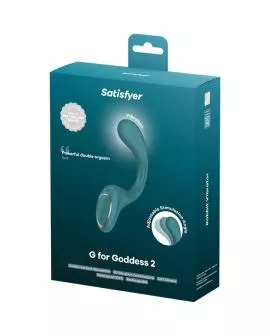Satisfyer - G for Goddess 2 Rabbit Vibrator - Grün