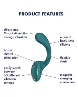 Satisfyer - G for Goddess 2 Rabbit Vibrator - Grün