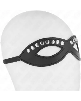 KINK Augenmaske mit Mini-Nieten Modell 1 - 20,5 x 5,5 cm