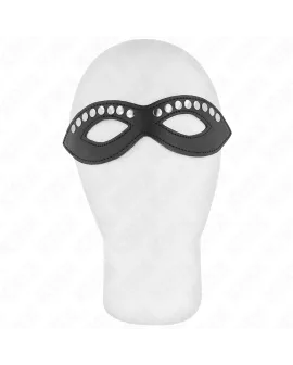 KINK Augenmaske mit Mini-Nieten Modell 1 - 20,5 x 5,5 cm