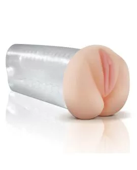EXTREME TOYZ - NATÜRLICHER VAGINA-MASTURBATOR - TRANSPARENT