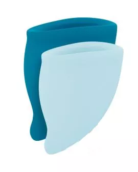FUN FACTORY - FUN MENSTRUAL CUP KIT TÜRKIS